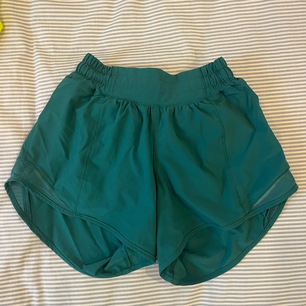 Teal Hotty Hot Shorts